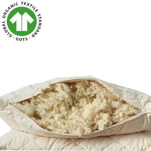 Ấm mềm thoải mái GOTS cấp giấy chứng nhận cừu len fiberball cho gối/giường vật nuôi/Đồ chơi - Product Image 2