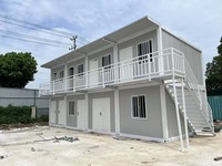 Maison préfabriquée anti-sismique, maison modulaire en conteneur, installation rapide pour le Mexique, le Chili, le Pérou, maison en conteneur pour les secours en cas de catastrophe