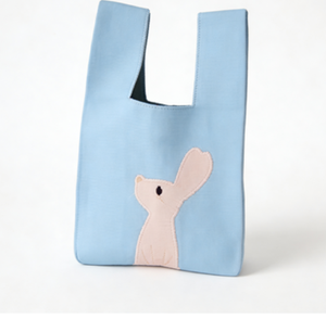 Bolsos de Mano Tejidos a Crochet para Mujer, Otoño-Invierno, Diseño de Cuadros, Hechos a Mano - Product Image 3