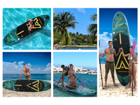 En stock planches de sup gonflables planches à pagaie planche à pagaie debout jeu d'eau surf accessoires standard Isup