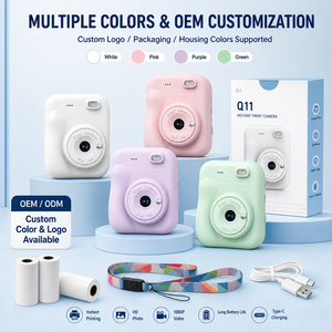 Fotocamera Istantanea per Bambini da 2.4" ad Alta Definizione, Può Registrare Video per Catturare la Vita Quotidiana e Presenta Diverse Cornici Carine - Product Image 6
