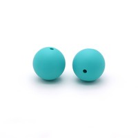 Al por mayor Kelutd KLT-7003, 150 colores, 9, 12, 15, 19 mm, cuentas focales sueltas redondas de silicona masticable personalizadas, suaves, para joyería DIY y llaveros