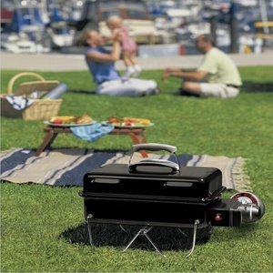 Go Anywhere Modern Premium Metal Powder Coated Outdoor Barbecue <strong>Gas</strong> Foldable Leg Tabletop <strong>Mini</strong> Portable BBQ Grill - Product Image 2