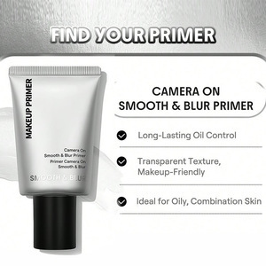 Prebase Facial Hidratante a Base de Gel de Alta Calidad, Impermeable, Reafirmante, Aislante, de Textura Ligera, para Maquillaje - Product Image 2