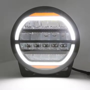 פנסי שטח עזר LED חדשים סופר בהירים 4x4 בגודל 9 אינץ' עמידים למים בתקן IP68, 200W, תאורת ספוט לנהיגה, מתאימים לכל סוגי הרכבים - Product Image 2