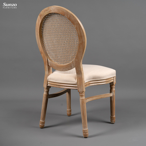 <span class=keywords><strong>Chaise</strong></span> <span class=keywords><strong>de</strong></span> salle à manger <span class=keywords><strong>Louis</strong></span> empilable en rotin, style fantôme français, en bois <span class=keywords><strong>de</strong></span> caoutchouc, pour mariage et hôtel - Product Image 6