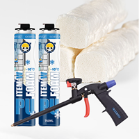 GORVIA ITEM-W Mousse d'isolation expansive en PU pour l'hiver, à faible expansion, pour le remplissage des joints de fenêtres et de portes, pour la construction