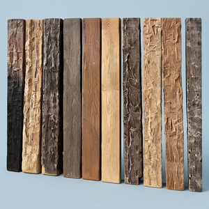 Travi in Finto <span class=keywords><strong>Legno</strong></span> di Quercia Rossa con Ricca Venatura, Travi in PU Effetto <span class=keywords><strong>Legno</strong></span> per Interni di Lusso Tradizionali - Product Image 6