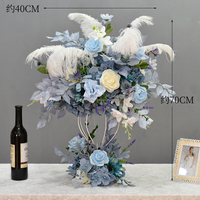 Nouveau design, excellents centres de table pour la décoration d'intérieur de mariage, fleurs de table aux couleurs multiples, centres de table personnalisés pour la fête
