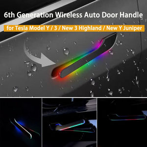 2025 नवीनतम 6 वीं जेन रंग की एलईडी लाइट 4 डोर हैंडलबार के लिए हल्के 4 दरवाजे हैंडलबार - Product Image 3