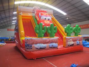 맞춤형 디지털 페인팅 자동차용 에어바운스, 상업용 에어바운스 트램펄린 파티 대여 - Product Image 5