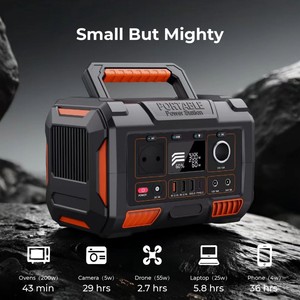 Outdoor Camping 300w <strong>Solar</strong> Generator Lithium Battery 300 <strong>Watt</strong> Home Emergency Portable <strong>Solar</strong> Power Station With <strong>Solar</strong> <strong>Panel</strong> - Product Image 5