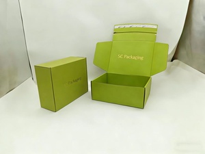 Boîte d'emballage pour produits de soin personnel, avec logo personnalisé, design gratuit, matériaux recyclés écologiques, doublure en éponge, pour l'expédition et l'<span class=keywords><strong>envoi</strong></span> de produits de beauté. - Product Image 3