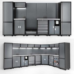 Station de travail de réparation automobile outil de réparation automobile combinaison d'outils armoire à outils atelier de chariot établi d'entretien multifonctionnel - Product Image 3