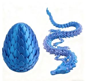 Tùy chỉnh 3D in rồng Đồ chơi khớp nối linh hoạt 3D mô hình mới lạ thần tài đồ chơi cho trẻ em - Product Image 2