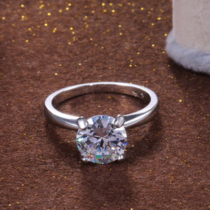 Anello Scintillante Classico per Donne, Gioielli Eleganti alla Moda, Vendita all'Ingrosso - Product Image 3