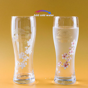Ý tưởng sản phẩm mới <span class=keywords><strong>2025</strong></span> bán buôn Tùy chỉnh màu sắc thay đổi ly cà phê bắn bia uống ly trà thủy tinh đôi tường Cốc thủy tinh - Product Image 2