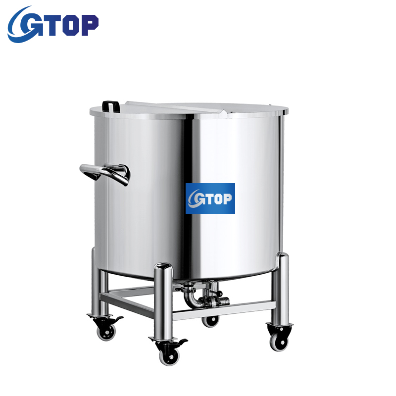 chemical plant storage equipment stainless steel storage tank movable liquid soap water storage vessel