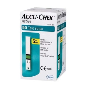 Tiras Reactivas <span class=keywords><strong>Accu</strong></span>-<span class=keywords><strong>Chek</strong></span> Active |   Paquete de 50 Tiras |   Para usar con <span class=keywords><strong>Accu</strong></span>-<span class=keywords><strong>Chek</strong></span> Active - Product Image 2
