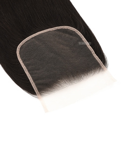 5*5บราซิลผมเรีมีแบบตรงผิวเหมือนจริง HD ลูกไม้บางเฉียบปิดด้วยเครื่องจักรผ้าคู่ - Product Image 4