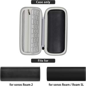 Étui Aganinmore pour <span class=keywords><strong>Sonos</strong></span> Roam 2/ pour <span class=keywords><strong>Sonos</strong></span> Roam, haut-parleur <span class=keywords><strong>Bluetooth</strong></span> étanche avec sangle de transport pour l'extérieur, le camping et les voyages en avion - Product Image 2