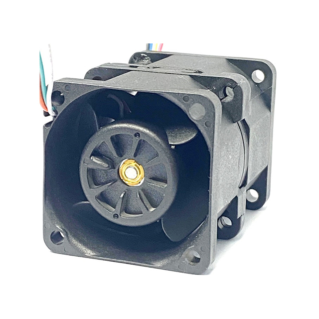 Speed Control Brushless DC Axial Flow Fan 40x40x56mm 12V Plastic Blades