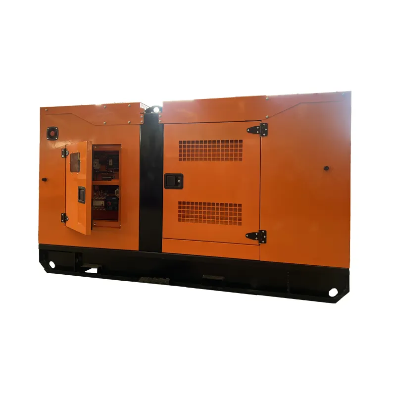 Genset เครื่องยนต์ดีเซล24KW 30KVA แบบเงียบเครื่องยนต์4100D Weifang สามเฟส