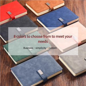 Đơn giản dày bìa cứng nhiệt chủ đề may A5 Tạp Chí agendas Quà Tặng máy tính xách tay thiết lập với bút - Product Image 4