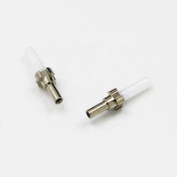 Férula de Fibra Óptica con Certificación ISO, de Cerámica de Zirconia, LC SC FC ST UPC APC, 0.5um 1.0um, Concentricidad 1.25mm 2.5mm, Alta Dureza