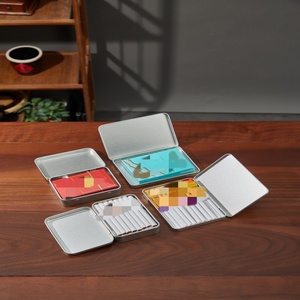Personalizado impresso prova de resistência infantil dobradiça metal lata caixa pequena retangular hermético criança prova cigarro lata caso - Product Image 5