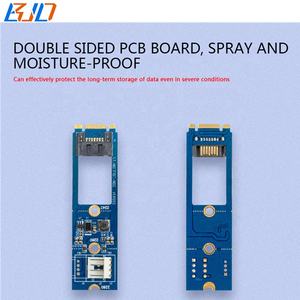 Fabrik-Großhandel <span class=keywords><strong>M</strong></span>.<span class=keywords><strong>2</strong></span> NGFF B+<span class=keywords><strong>M</strong></span> Schnittstelle zu SATA3.0 7-Pin Adapter Riser-Karte Mit SATA 15-Pin Stromkabel für Festplattenlaufwerke - Product Image 3