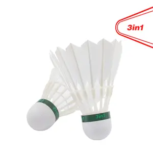 High Quality Hybrid Shuttlecock Badminton D40 Dmantis Durable And Stable Feather For Indoor Sports Activities