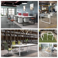 Pied de meuble moderne en fer pour hôtel, maison, bureau – Installation simple, personnalisable – Bureau informatique avec structure métallique – Vente en gros
