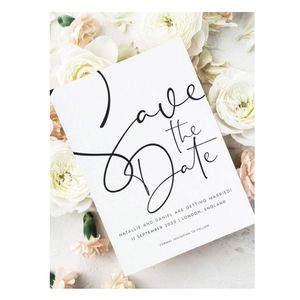 Tarjeta <span class=keywords><strong>de</strong></span> Agradecimiento con Diseño Personalizado y Logotipo, Tarjeta <span class=keywords><strong>de</strong></span> Invitación <span class=keywords><strong>de</strong></span> Boda para Felicitaciones - Product Image 1