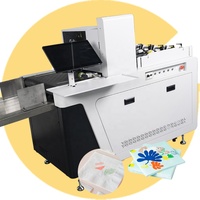 Giftec Einweg-Tissue-Papierdrucker Direkt für Servietten-Druck mit Automatischem Einzug CMYK 4-Farben-Tissue-Druckmaschine