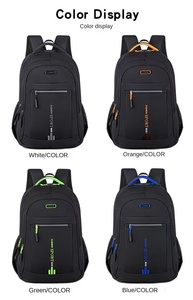 Mochila para Laptop de 15,6 Polegadas Impermeável e Durável em Oxford, Mochila Portátil para Estudantes Universitários, Bolsa para Viagem de Negócios - Product Image 2