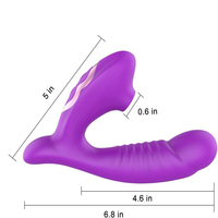 Vibrateurs et stimulateurs clitoridiens pour femmes, avec fonctions de succion vaginale, clitoridienne et des mamelons, jouets sexuels vibrants