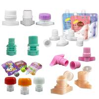 Bouchons de poche de bouchon de bec moule en plastique fabricants de bouchon à vis Tube pour Doypack 100% plastique de qualité alimentaire PE PP plastique Gua vin plastique
