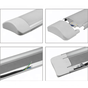 <span class=keywords><strong>Luminaire</strong></span> <span class=keywords><strong>professionnel</strong></span> 40W Batten 100W Tube de boîtier LED Tri-Proof avec corps de lampe PC Durable - Product Image 4