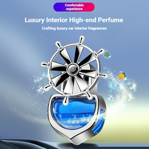 Diffuseur de parfum pour voiture à clipser sur grille d'aération, design personnalisé, pour hommes et femmes, aromathérapie aux huiles essentielles, flacon en verre - Product Image 2