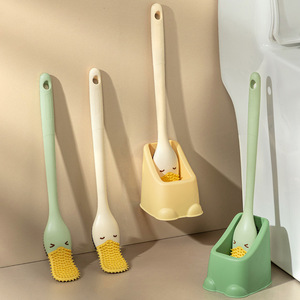 Brosse de toilette manuelle avec support 0,2 kg – Brosse de nettoyage mural sans angle mort pour usage domestique - Product Image 1