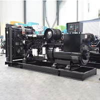 Groupe électrogène diesel Weichai 300-450 kW certifié CE, qualité garantie, châssis ouvert, refroidissement par eau, démarrage électrique 24 V CC, ATS 480 V monophasé