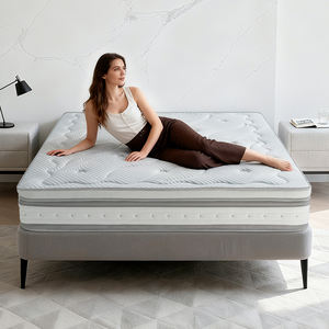 Single Full Size Orthopedic Breathable Spring Mattress Soft <b>Quilted</b> Foam Hotel 400g/m Ice-Cool Knitted Fabric Roll in a Box Home - Product Image 1