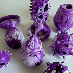 Производитель игрушек для собак, оптовая продажа из Китая, игрушки для собак, жевательные игрушки из натурального каучука, дозатор для еды из прочного каучука, настраиваемый цвет - Product Image 5