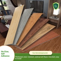 Autocollants de sol en PVC imitation bois autocollants pour intérieur, épaissis, imperméables, résistants à l'usure, ignifuges, résistants à l'humidité
