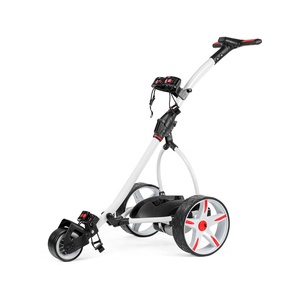 Chariot de <span class=keywords><strong>golf</strong></span> électrique pliable à 3 roues en aluminium personnalisé <span class=keywords><strong>professionnel</strong></span> chariot poussoir - Product Image 2