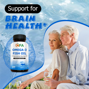 น้ำมันปลาโอเมก้า 3 แบบซอฟต์เจล OEM ODM พร้อม EPA DHA DPA น้ำมันปลาจากปลาดักจับแบบยั่งยืน บำรุงสมอง ข้อต่อ และสุขภาพดวงตา - Product Image 4