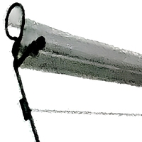 ESLXH622 Profilé d'extrusion en PVC transparent pour porte-étiquettes de rayonnage, présentoir d'étiquettes de magasin, longueur personnalisée OEM/ODM, hauteur 61 mm