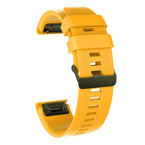 Correas de silicona para reloj inteligente <span class=keywords><strong>Garmin</strong></span> <span class=keywords><strong>Fenix</strong></span> <span class=keywords><strong>5</strong></span> 5S 5X Plus <span class=keywords><strong>Fenix</strong></span> 6 7, 20MM, 22MM, 26MM, de liberación rápida, precio de fábrica - Product Image 6