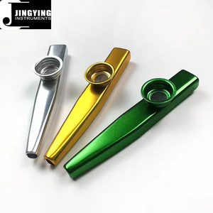 2025 Jingying musica che suona strumenti musicali, all'ingrosso bambini ausili didattici chitarra/Ukulele Partner Metal Kazoo personalizzabile - Product Image 5